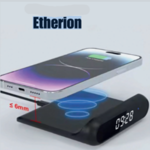Corporate Gift Wireless Charging Clock – Etherion Slim Charging Pad