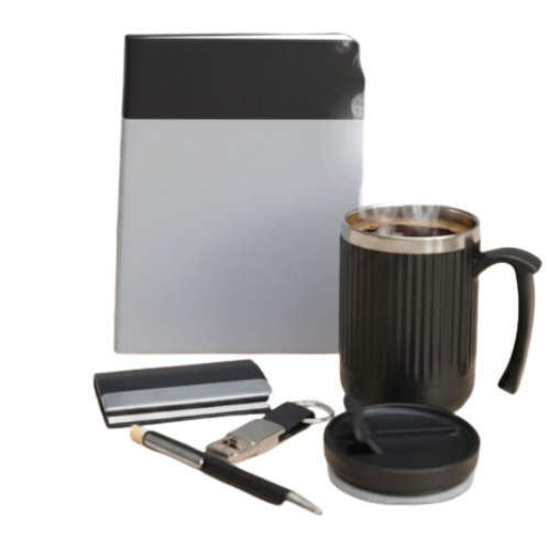 Essential Professional Gift Set of 5 – Notebook & Mug