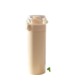 Glass Bottle IvoryLock – Sleek 425ml with Flip-Top Lid