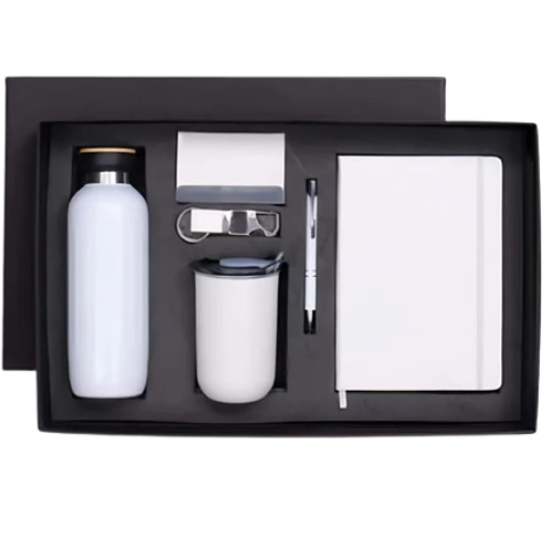 JoyBox – 6 in 1 Gift Set (Bottle, Cup, Keychain, Pen & Notebook Diary)