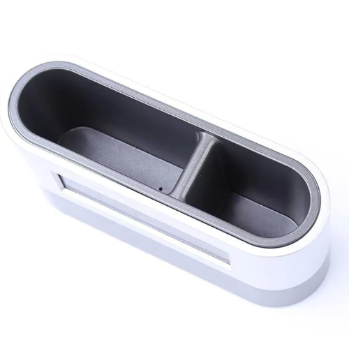 Oval Desk Organizer with LCD Clock – Cyber Nova Pen Stand