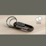 Griplock: Premium keychain with carabiner | Oval branding area
