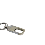 Anchor: Premium Double Finish Rectangular Keychain with Carabiner | Double Keyring
