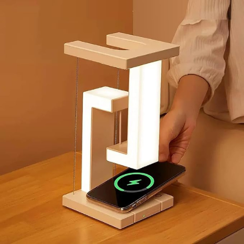 Sleek – Suspended LED Desk Lamp with Wireless Charging
