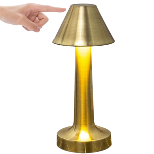Exclusive Rechargeable Table Lamp – 3 Colour Mode Touch Metal Lamp