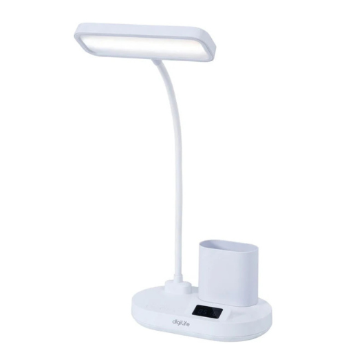 LED Desk Lamp DESKIE Clock Edition – Rechargeable & Timer