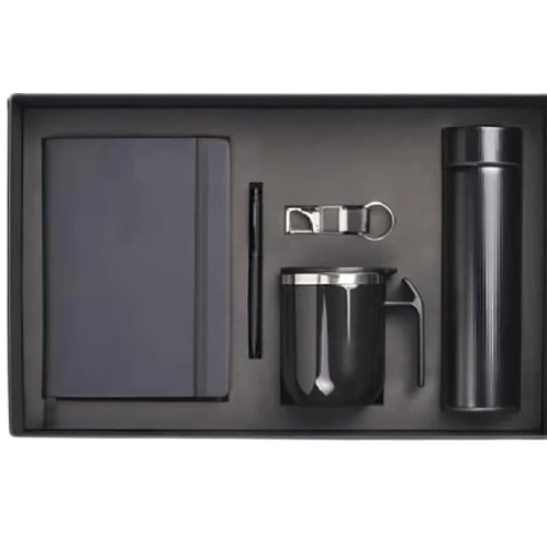 Morning Mood – 5 in 1 Gift Set (Notebook Diary, Pen, Keychain, Mug & Bottle)