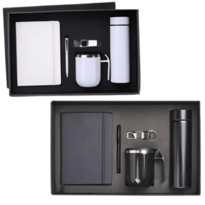 Morning Mood – 5 in 1 Gift Set (Notebook Diary, Pen, Keychain, Mug & Bottle)
