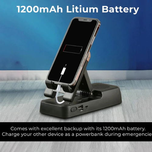 Exclusive Logivox – Bluetooth Speaker with Foldable Phone Stand