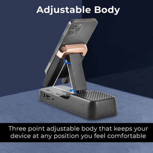 Exclusive Logivox – Bluetooth Speaker with Foldable Phone Stand