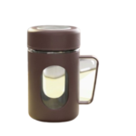 Best Glass Mug BrewShield – Premium 500ml with Tea Infuser