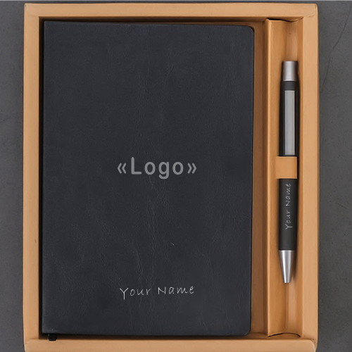 Gilded Touch Gift set – Notebook & Pen Corporate Gilded Touch Gift set – Notebook & Pen Corporate