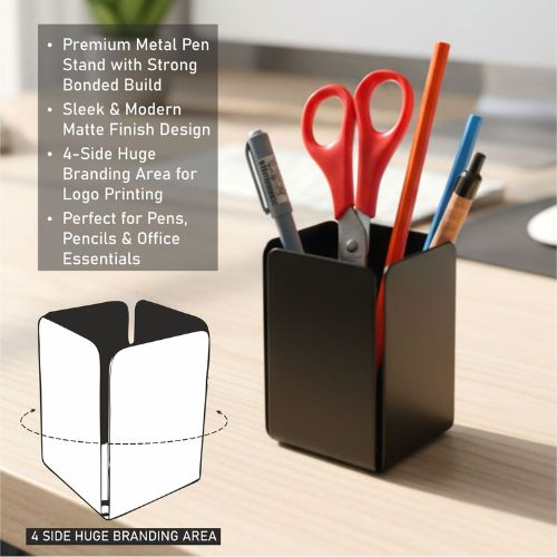 Bonded: Metal Pen Stand with Premium Build