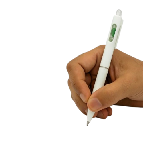 Exclusive Sand Timer Pen with Soft Grip | 15-Second Timer Pen with Matte-White Finish