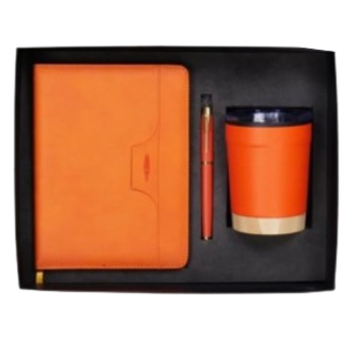 Conscious Box – 4 in 1 Gift Set (Pen, Coffee Cup, Notebook Diary & Steel Tumbler)