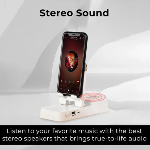 Exclusive Logivox – Bluetooth Speaker with Foldable Phone Stand