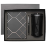 Nature's Treat Gift Set – 3 in 1 Set (Notebook Diary, Pen & Steel Tumbler)