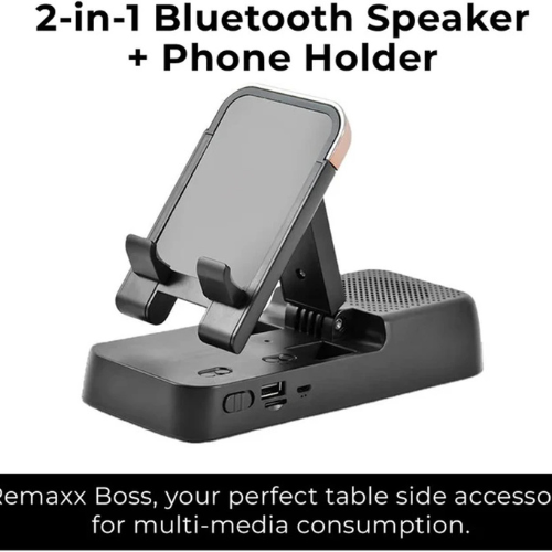 Exclusive Logivox – Bluetooth Speaker with Foldable Phone Stand