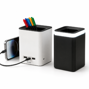 Desk Organizer with Charging Station – FUZO Elevate 3-in-1
