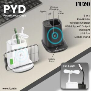FUZO Best Wireless Charger– PYD 6 in 1