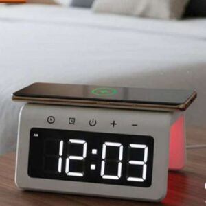 FUZO Essential Arch – 5 in 1 Digital Clock with Wireless Charger