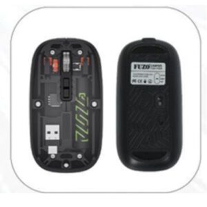 FUZO Essential Transparent Wireless Mouse – Dual Mode