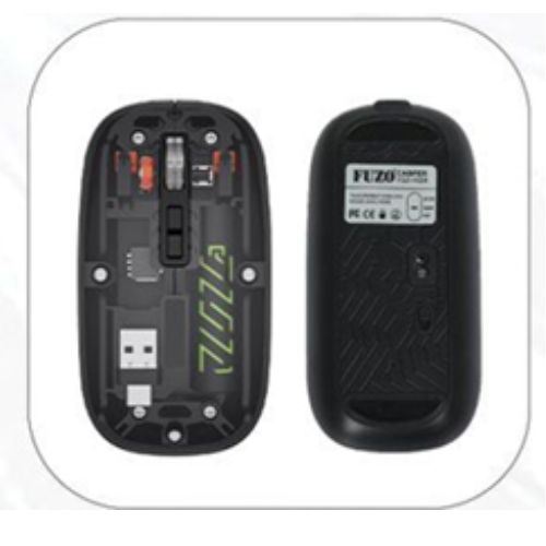 FUZO Essential Transparent Wireless Mouse – Dual Mode