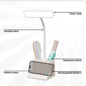FUZO Exclusive Beam – LED Desk Lamp with Pen & Mobile Stand