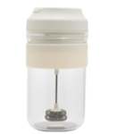 Best Electric Milk Frother – FUZO Rechargeable Borosilicate Bottle