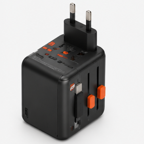 Universal Travel Adapter with GaN Charger – FUZO Zapp