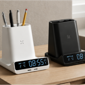 Best Wireless Charging Station with Clock – FUZO Dock Multi-Utility Stand
