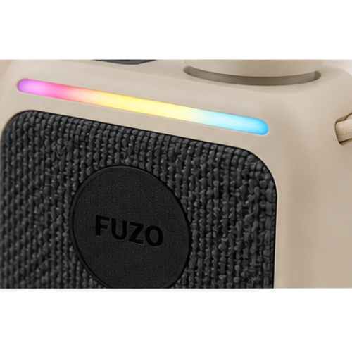 Portable Bluetooth Speaker – FUZO MU6 with RGB Lights