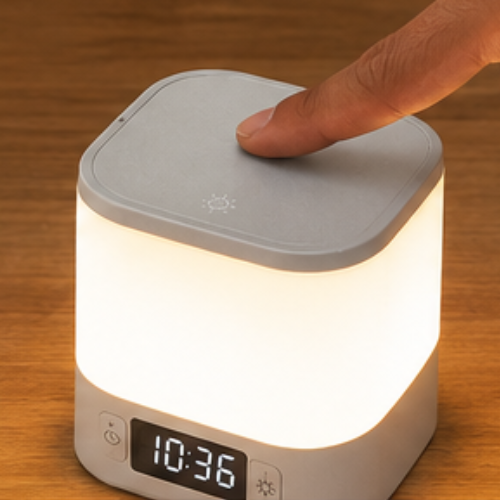 Best LED Night Lamp with Clock – FUZO Gleam Desk Lamp