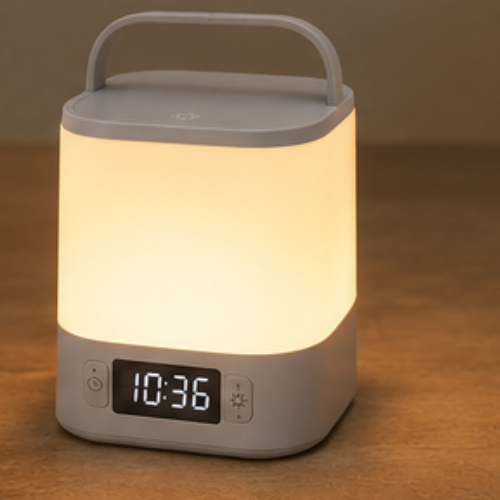 Best LED Night Lamp with Clock – FUZO Gleam Desk Lamp