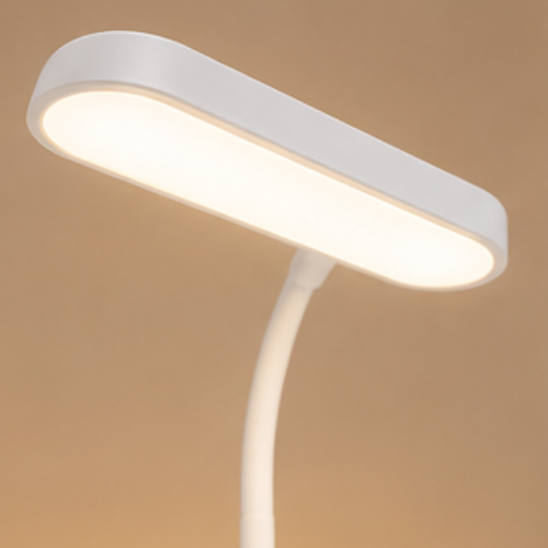 Desk Lamp with Pen Stand and Clock – FUZO Ray