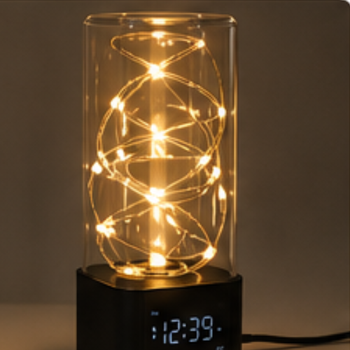 FUZO Polaris – LED String Light with Clock & Alarm