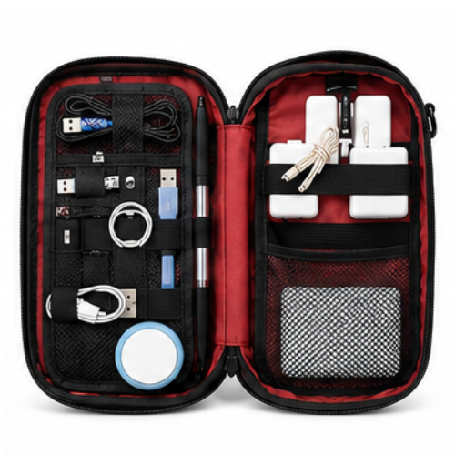 Essential Gadget Organizer – FUZO OCD Tech Accessories Bag Essential Gadget Organizer – FUZO OCD Tech Accessories Bag