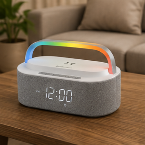 Wireless Speaker with Wireless Charging – Zebronics EchoGlow