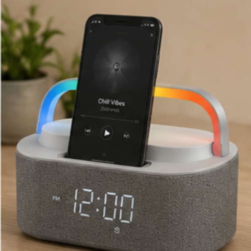 Wireless Speaker with Wireless Charging – Zebronics EchoGlow