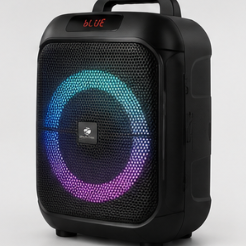Party Speaker with Wireless Mic – Zebronics Sono Plus