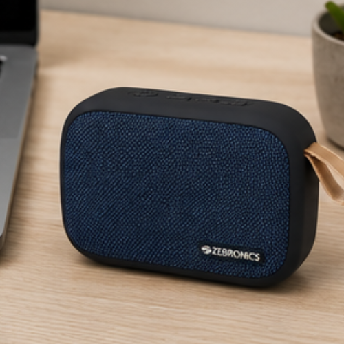 Bluetooth Speaker – Stylish ZEB-Delight Fabric Speaker