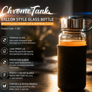 Glass Water Bottle