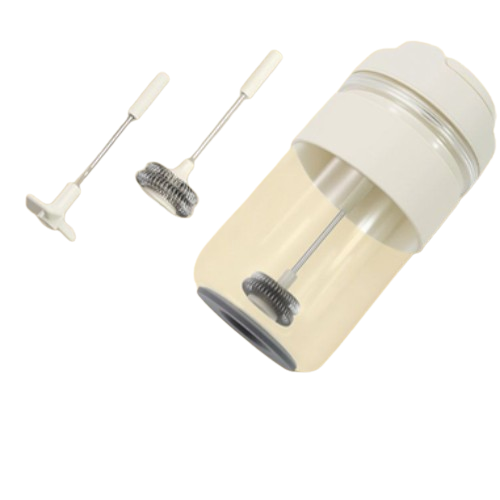 Best Electric Milk Frother – FUZO Rechargeable Borosilicate Bottle