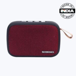 ZEBRONICS Bluetooth SpeDelight Fabric Speakeraker – Stylish ZEB-