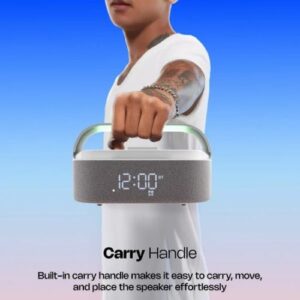 ZEBRONICS Essential Wireless Speaker with Wireless Charging – EchoGlow