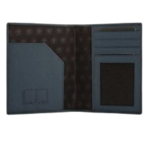 Cross Passport Holder 4CC Wallet — Black & Navy Blue
