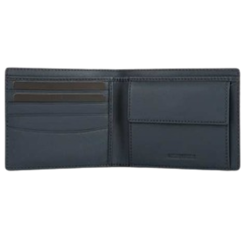 Cross Bifold Wallet Coin Pocket - Genuine 4CC Wallet