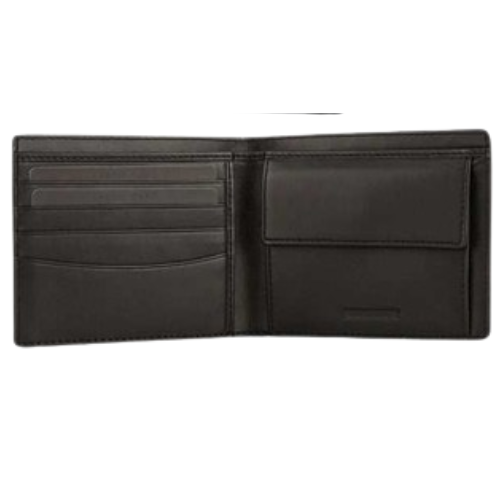 Cross Bifold Wallet Coin Pocket - Genuine 4CC Wallet