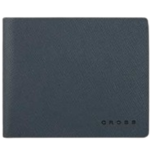 Cross Bifold Wallet Coin Pocket - Genuine 4CC Wallet