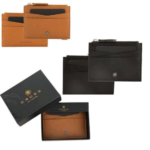 Cross Ladies Wallet' 6CC Card Holder— Black & Tan